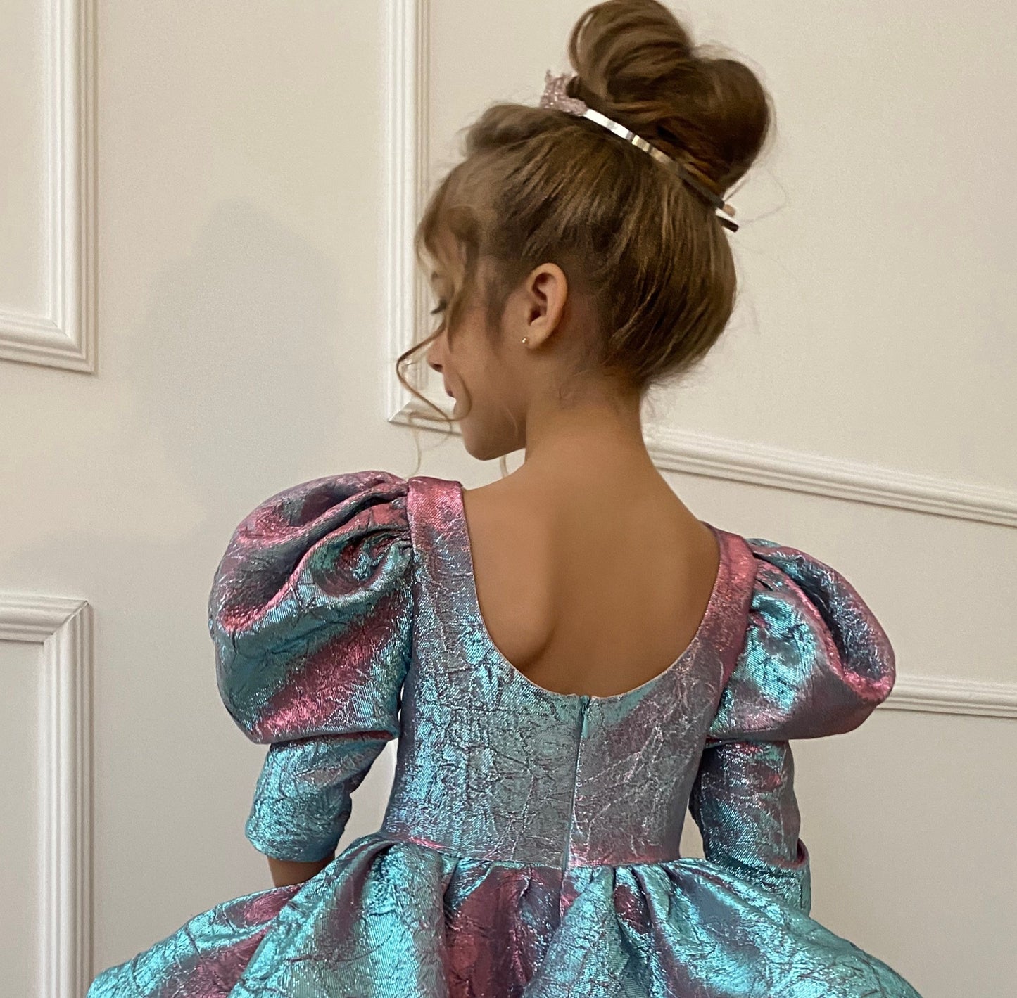 AMELI JACKARD DRESS